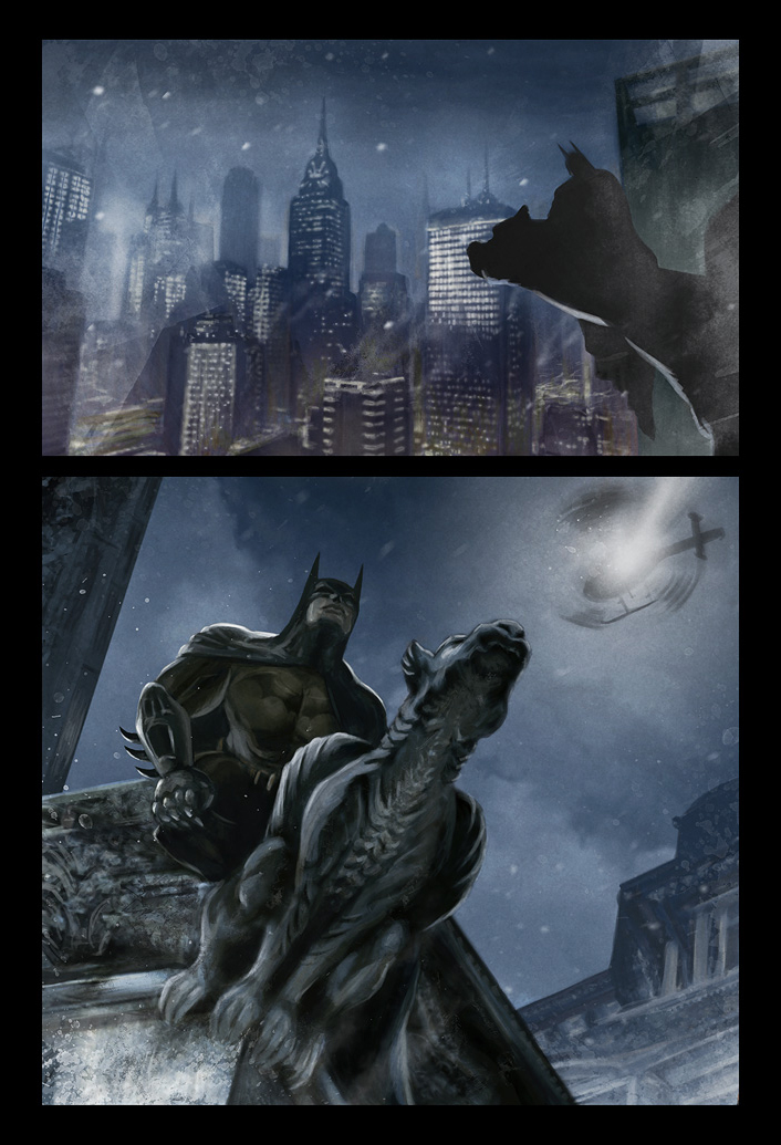 Batman and Catwoman page 1