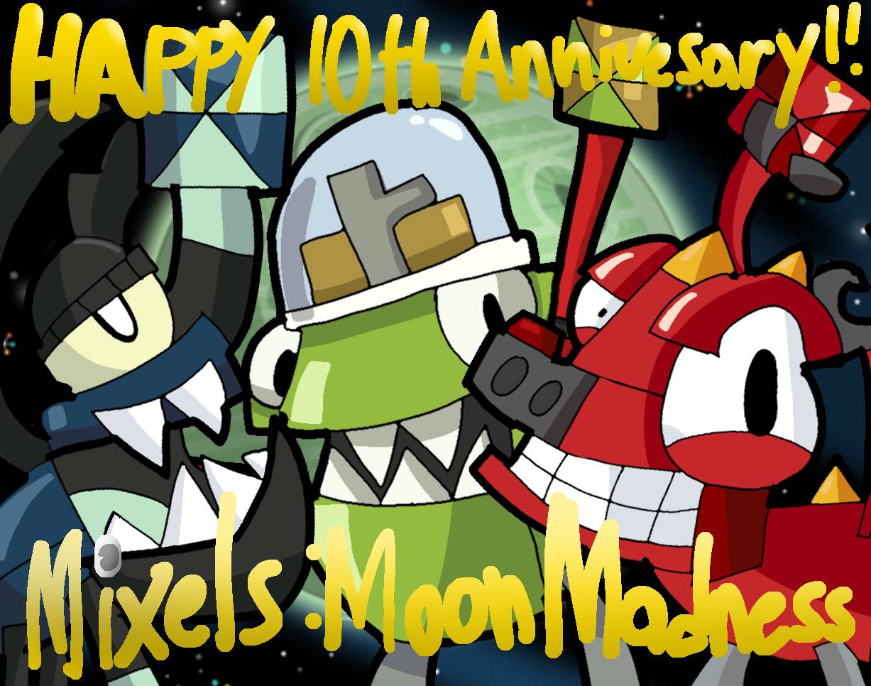 Mixels 8 Happy (late) anniversary to Mixels Moon Madness! by Artermixel on ...