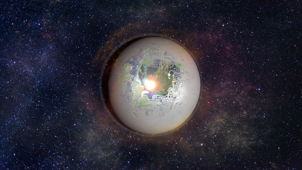 Dyson Sphere by Vishchun on DeviantArt