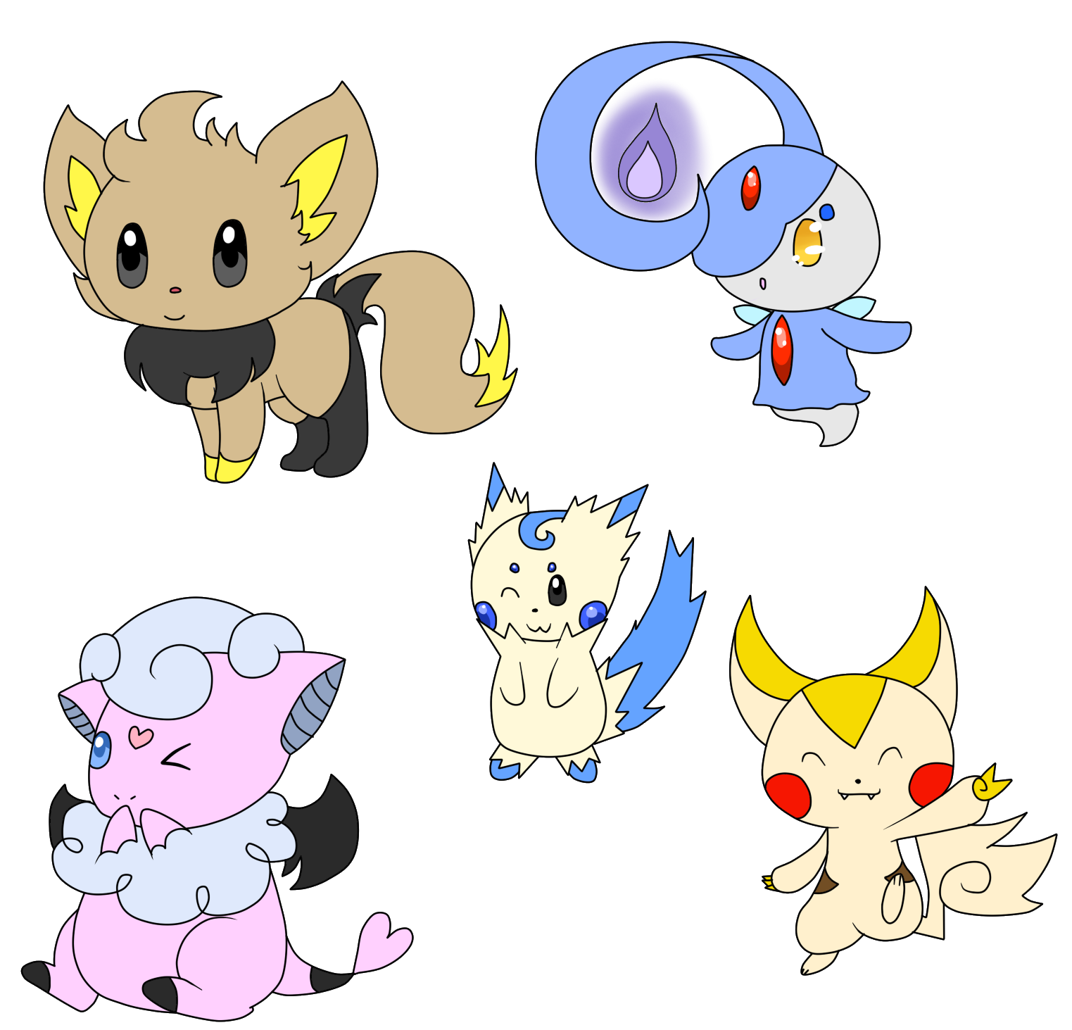 Pokemon Hybrid Adoptales 3 ONE LEFT