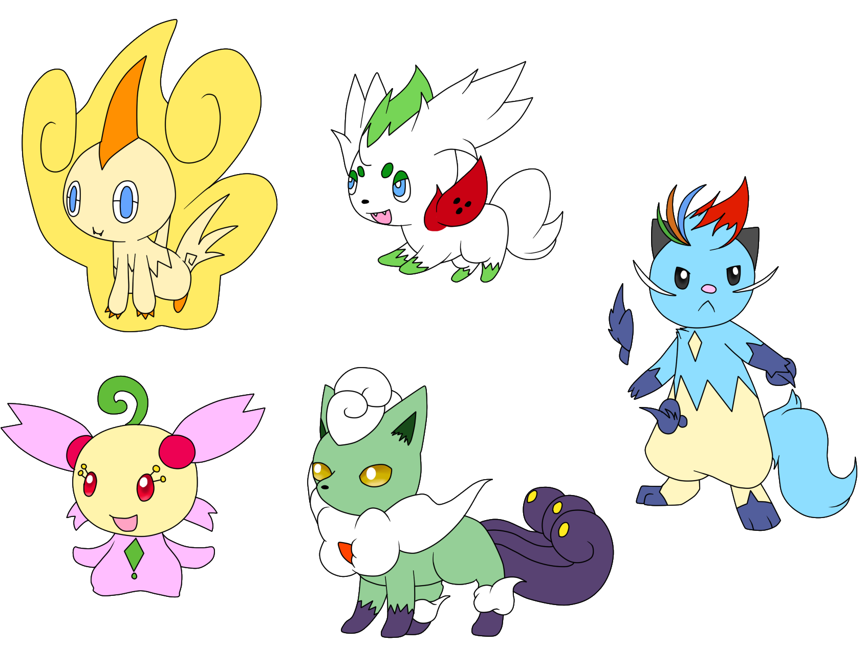 Pokemon Forme Hybrid Adopts