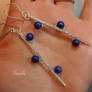 Lapis  earrings