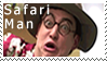 Safari Man Stamp