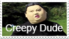 Creepy Dude Stamp