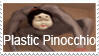 Plastic Pinocchio Stamp