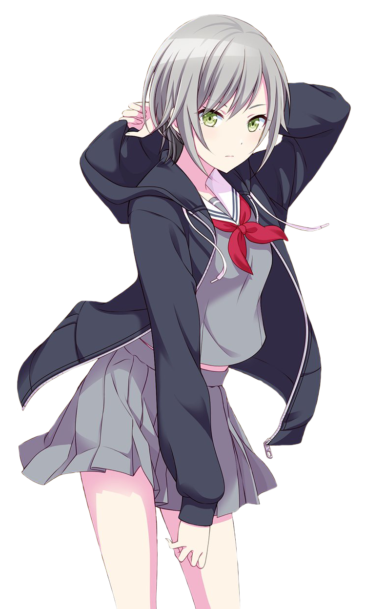 Shiho Hinomori render by vortexert on DeviantArt