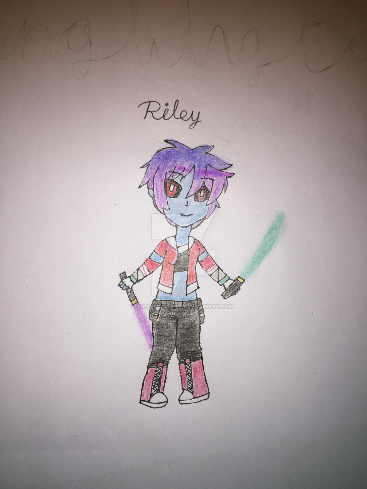 My drawing of Riley (gift art) by ClassicNickey on DeviantArt