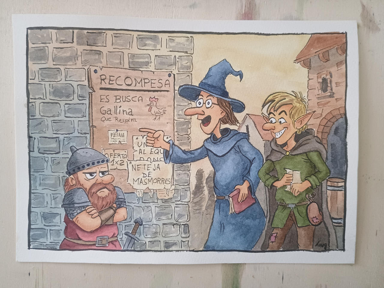 Adventurers and the Quest Board