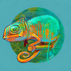 Sad Chameleon