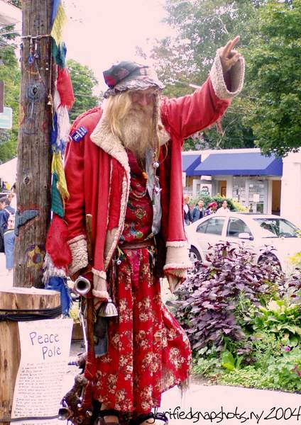 hippie santa