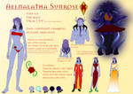 Aelnalatha Ref Sheet by silverfirelove