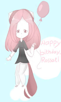 Happy bithday(character belongs to Rossali)