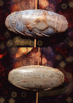 Arabian horse bead