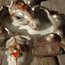 Baroque Pearl horse netsuke