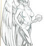 Hawkwoman Sketch