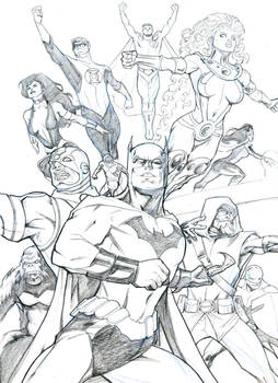 Justice League 2010 sketch