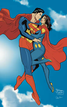 Superman and Superwoman
