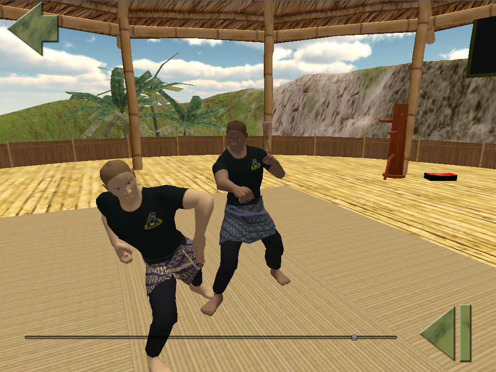 Silat Training Simulator App Screenshot