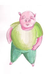 Mr. Smug-Face Pig