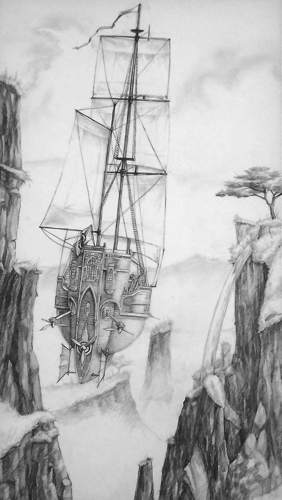 Airship - Into the Unknown by tacticangel
