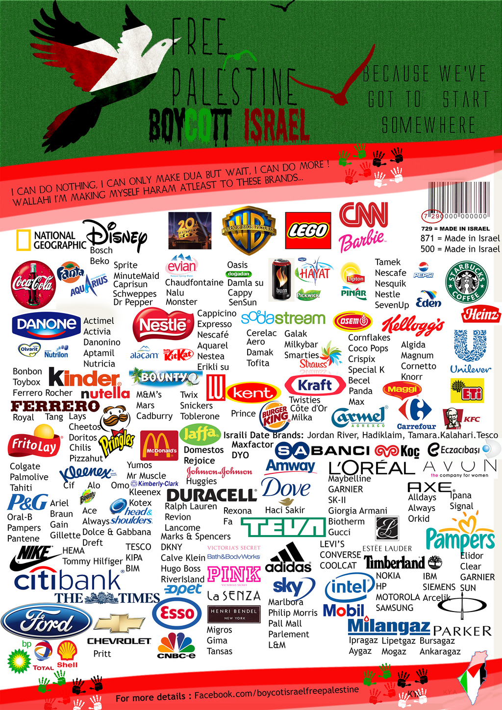 Boycot Boycot israel , FREE PALESTINE !! by Leyl-iSerair on DeviantArt