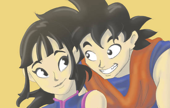 chi chi x goku