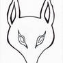 Fox or Kitsune Mask