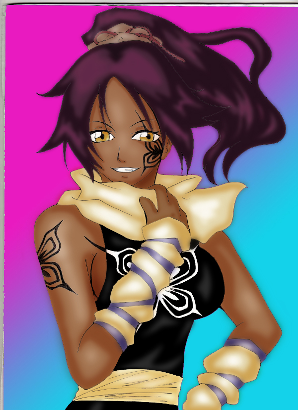 New Yoruichi by Hana colour X3