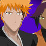 Ichigo and Yoruichi :3