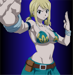 Lucy Heartfilia: I will fight also!