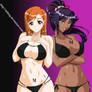 Orihime and Yoruichi :3