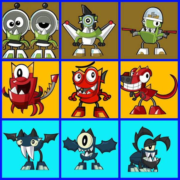 Mixels: Series 4 Grid by LovelyTeng2002 on DeviantArt