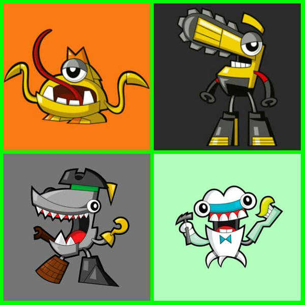 Mixels: Peter Jason's Main Mixels by LovelyTeng2002 on DeviantArt