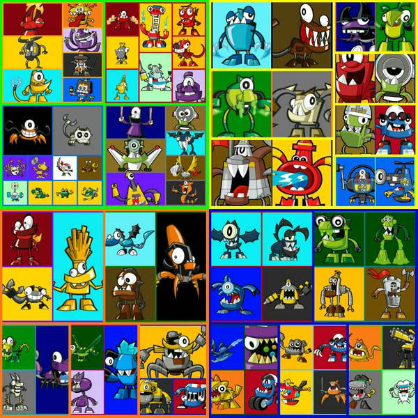 Mixels: All Voice Cast Mixels Grid by LovelyTeng2002 on DeviantArt