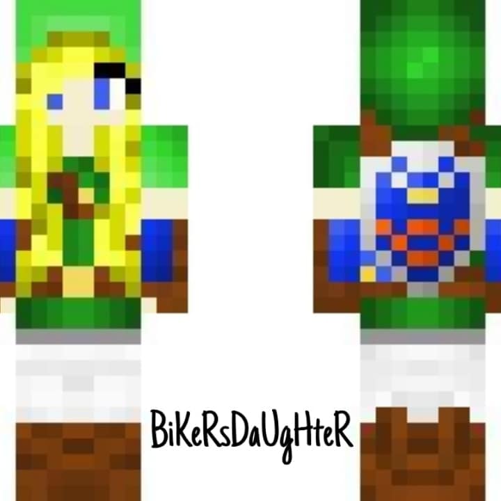 Female Link Minecraft Skin