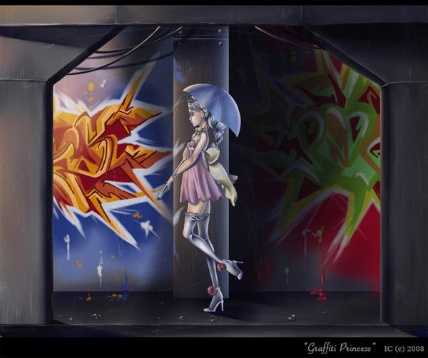 Graffiti Princess by ImaginaryGoddess53 on DeviantArt