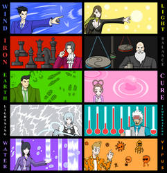 Ace Attorney Elements - Group 1