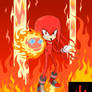Knuckles the Echidna - Fire