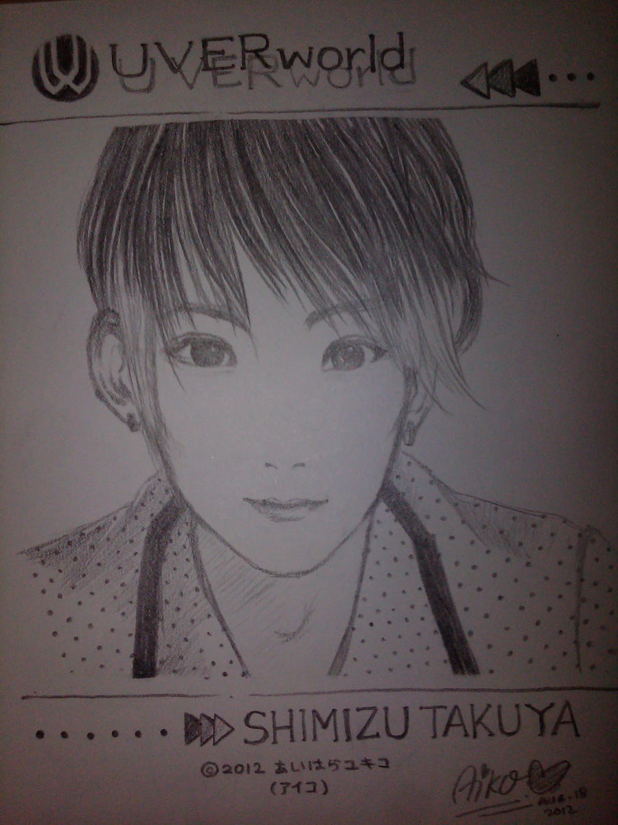 Uverworld Shimizu Takuya By Aiko17 On Deviantart Uverworld Shimizu Takuya By Aiko17 On Deviantart