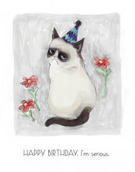 Grumpy birthday