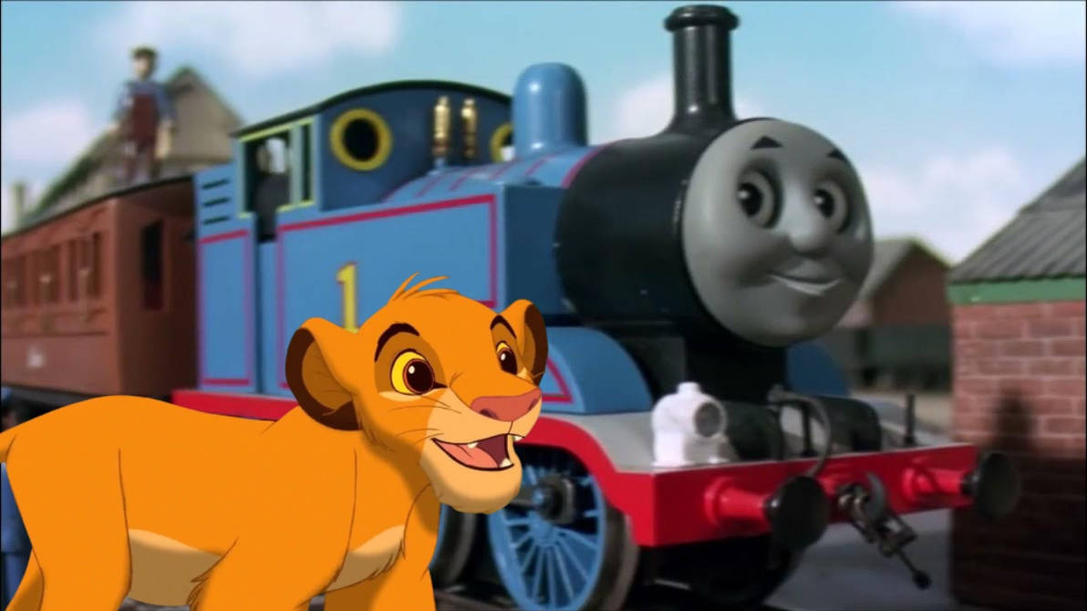 Let's go for a ride simba. OK thomas. by simbadisneyfan on DeviantArt