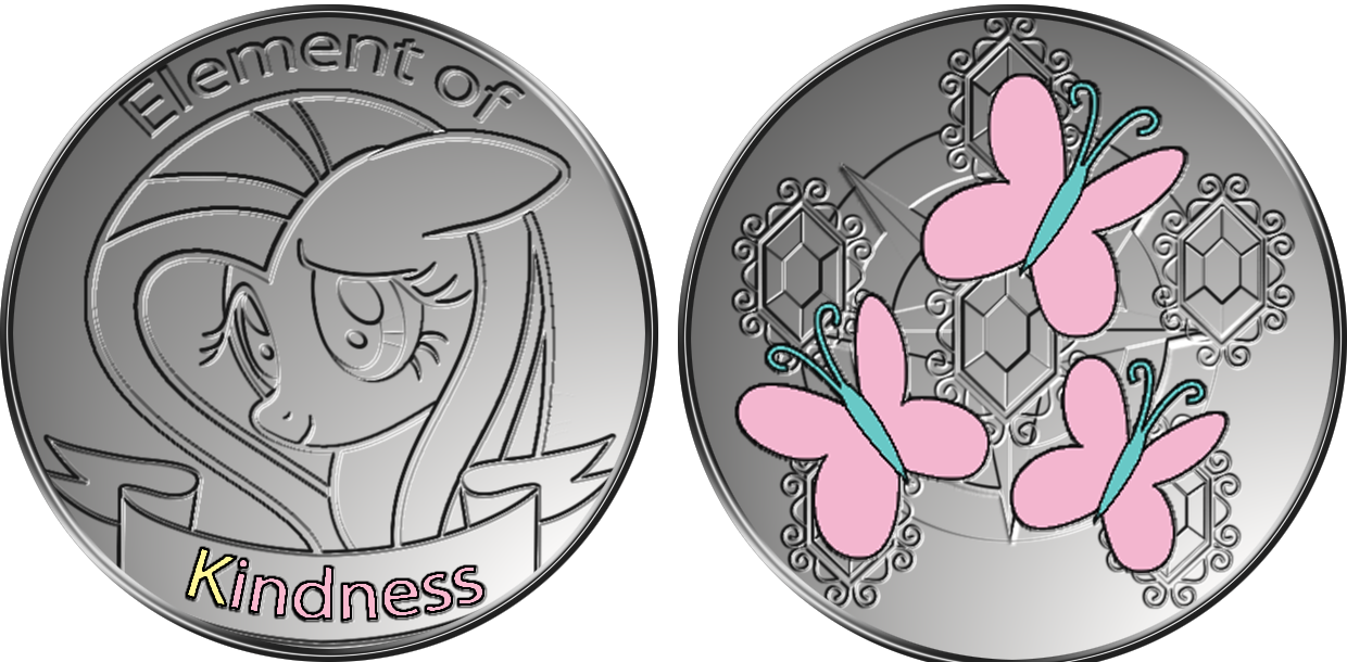 Coin of Harmony Render - Kindness by ZanbatouX on DeviantArt