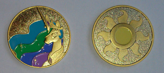 Princess Celestia Coin Photo