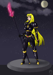 Midnight Blond Battle Armor