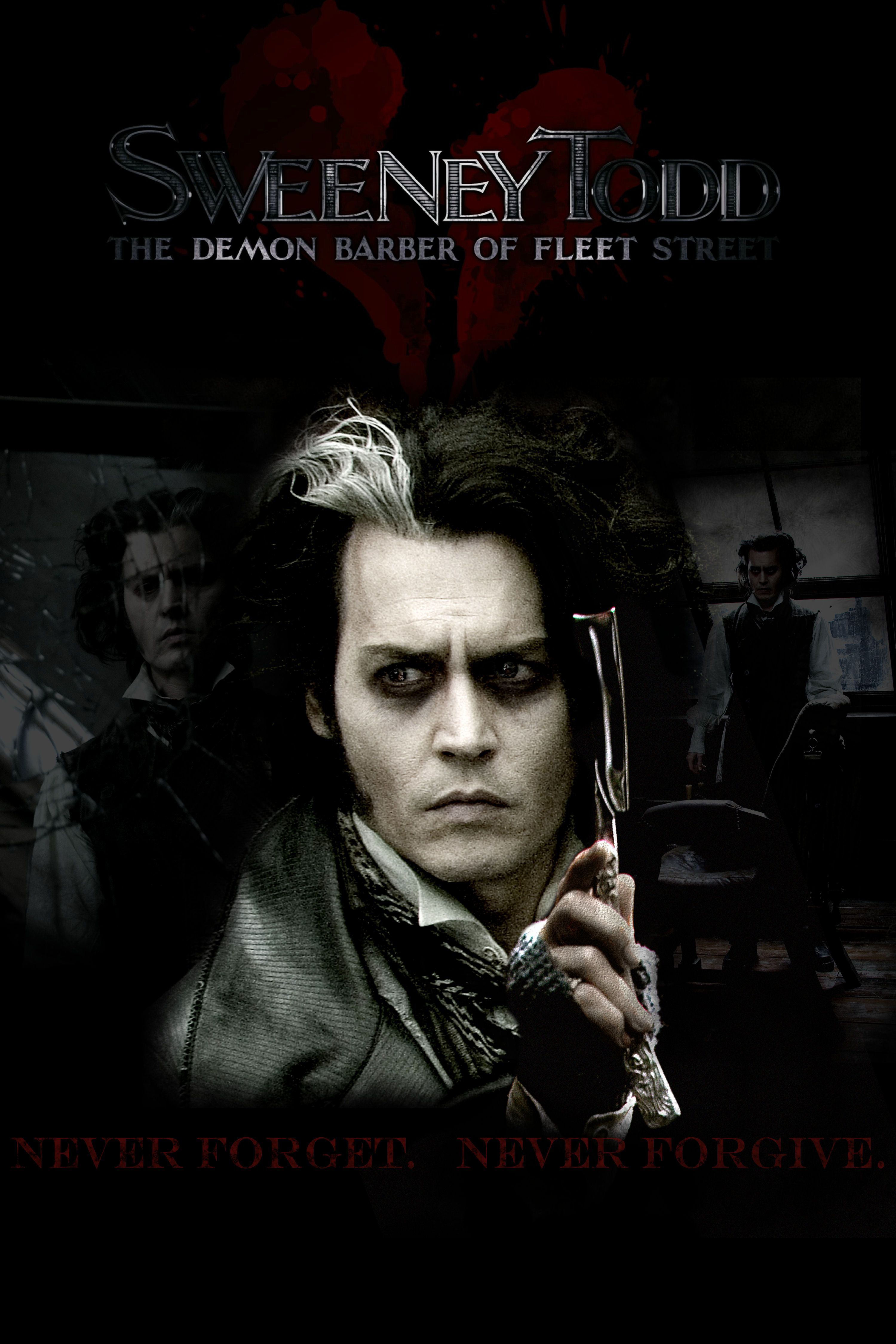 Sweeney Todd Movie Poster Full