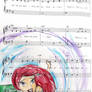 ariel: music manuscript