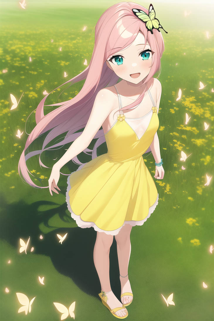 Flutterfly Human Fluttershy (Human) 3 by red5805 on DeviantArt