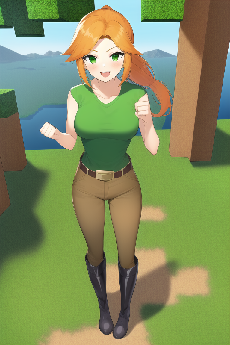 Alex Minecraft Rumble Alex (Minecraft) 4 by red5805 on DeviantArt