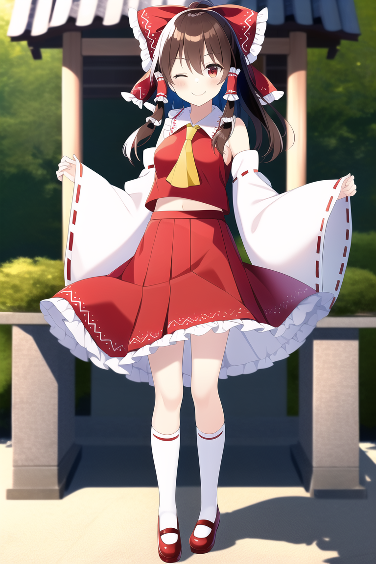 Red5805 Reimu Hakurei 4 by red5805 on DeviantArt