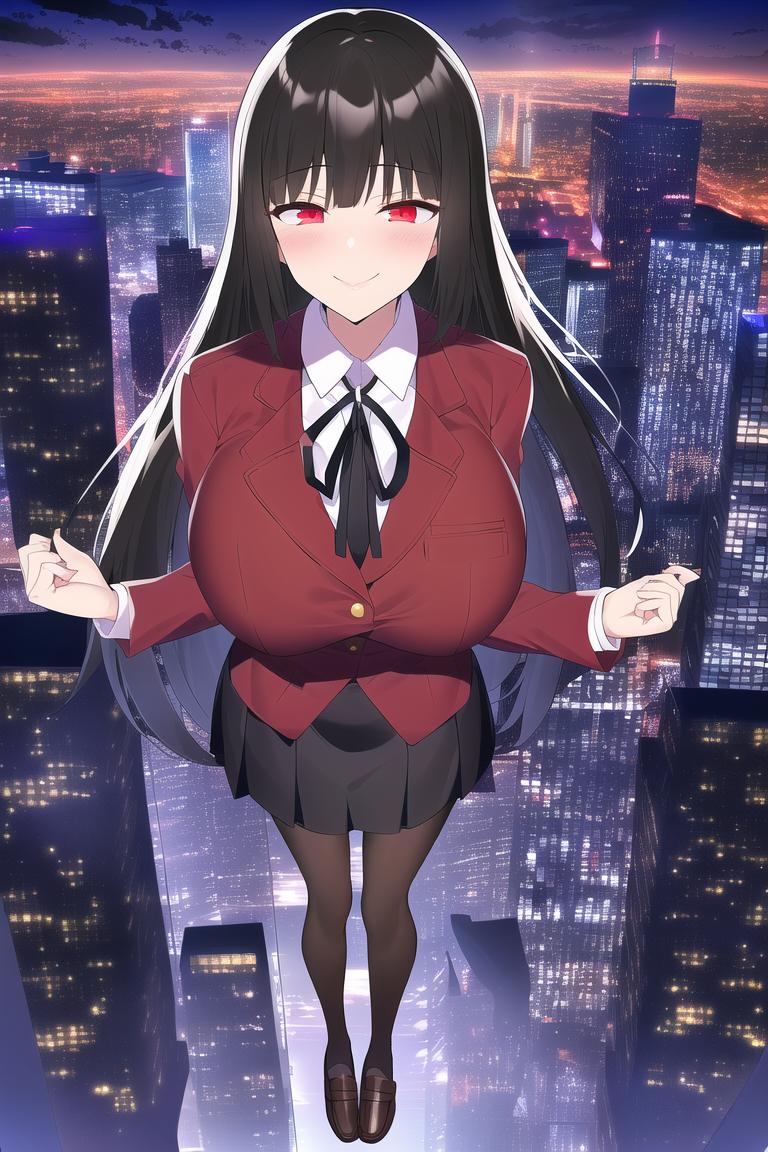 Red5805 Yumeko Jabami as a giantess by red5805 on DeviantArt